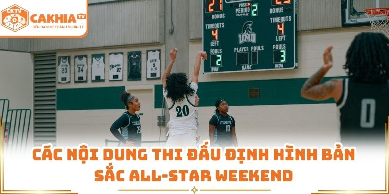 Các nội dung thi đấu định hình bản sắc All-Star Weekend